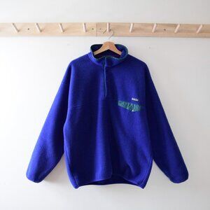 Vintage Patagonia snap T fleece Made in USA